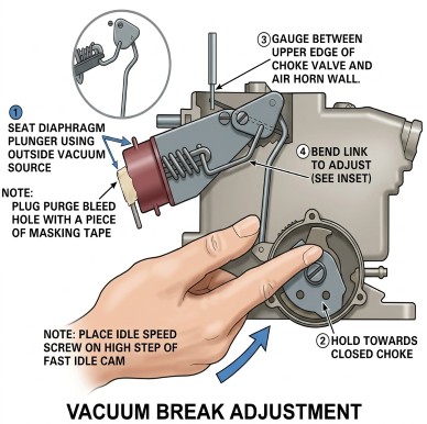 2 Jet Vacuum Break Adjustment